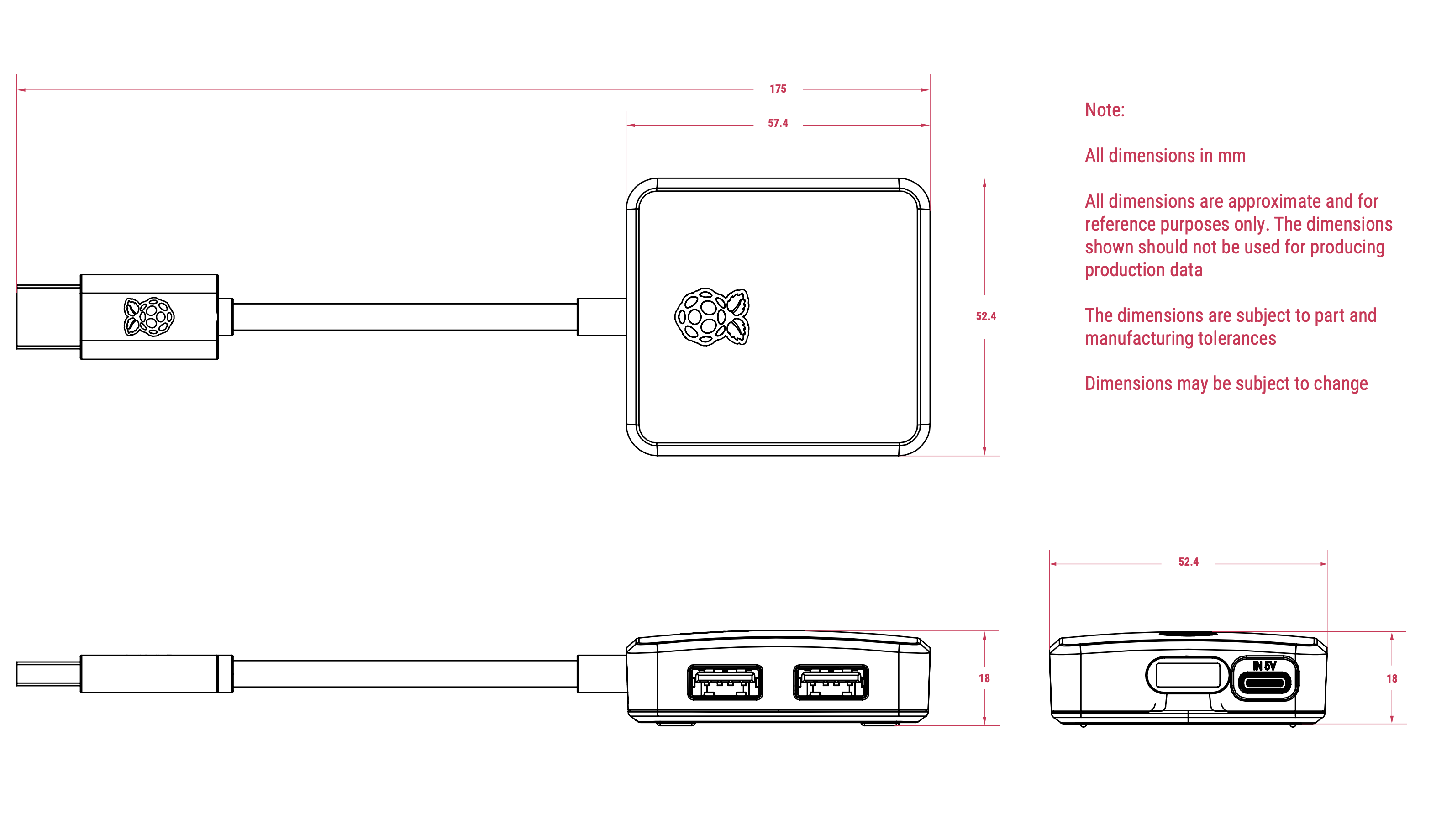 usb 3 hub physical specification