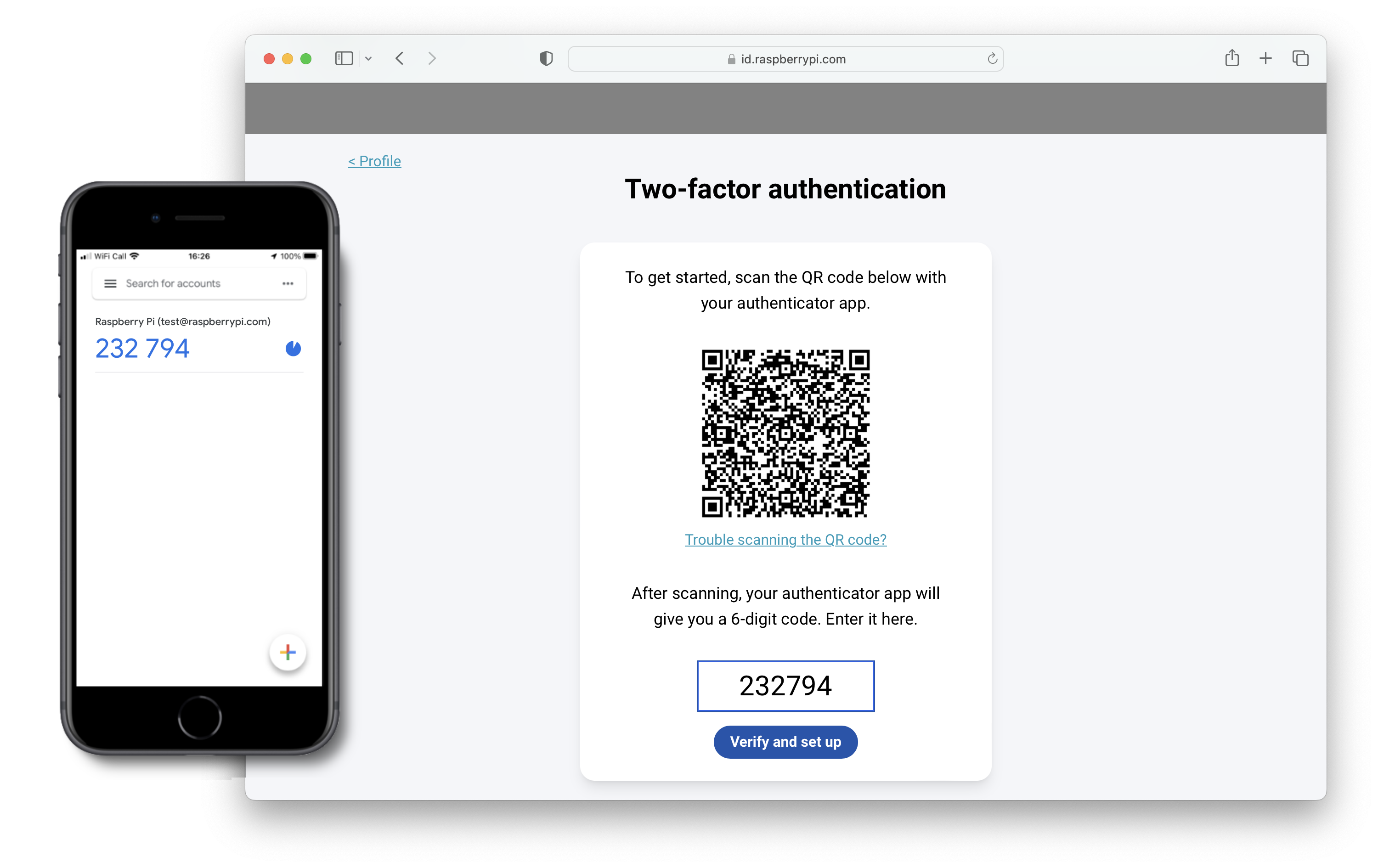 authenticate